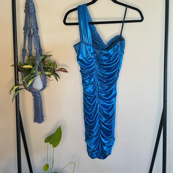 One Shoulder Prom Dress - Picture 2 of 2